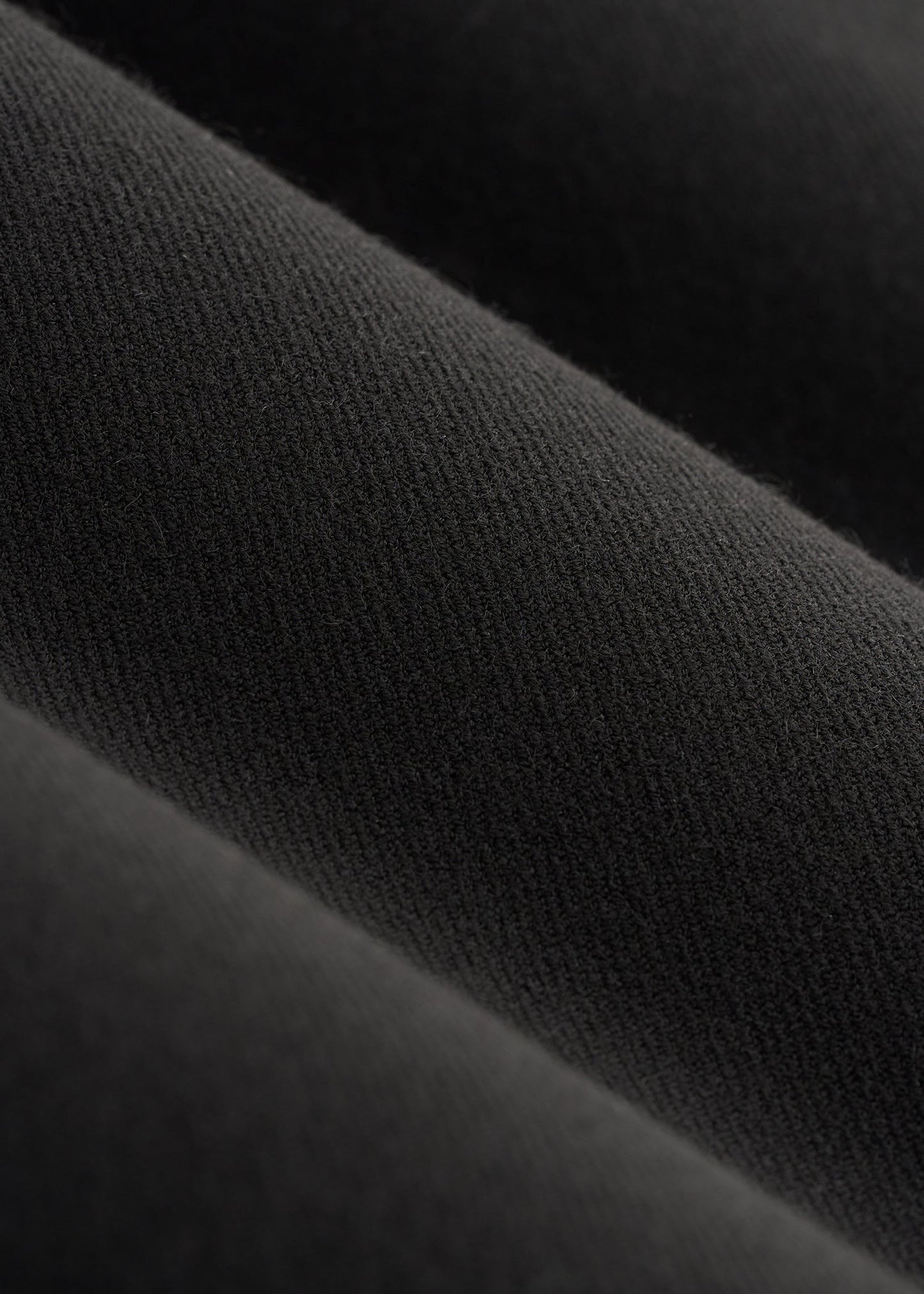 Wide-Leg Cuffed Pants for Tall Women in Black