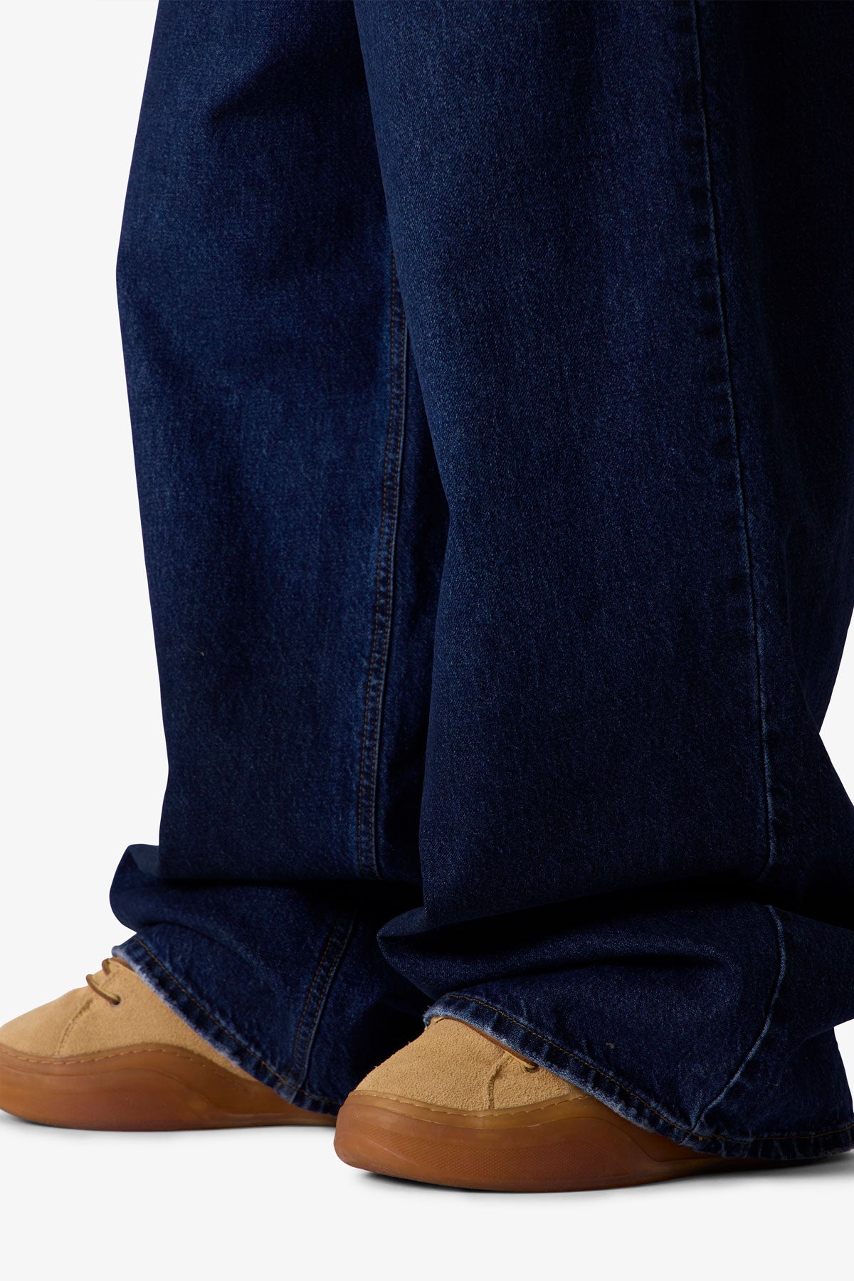 Baggy Rave Denim - Washed Dark Blue