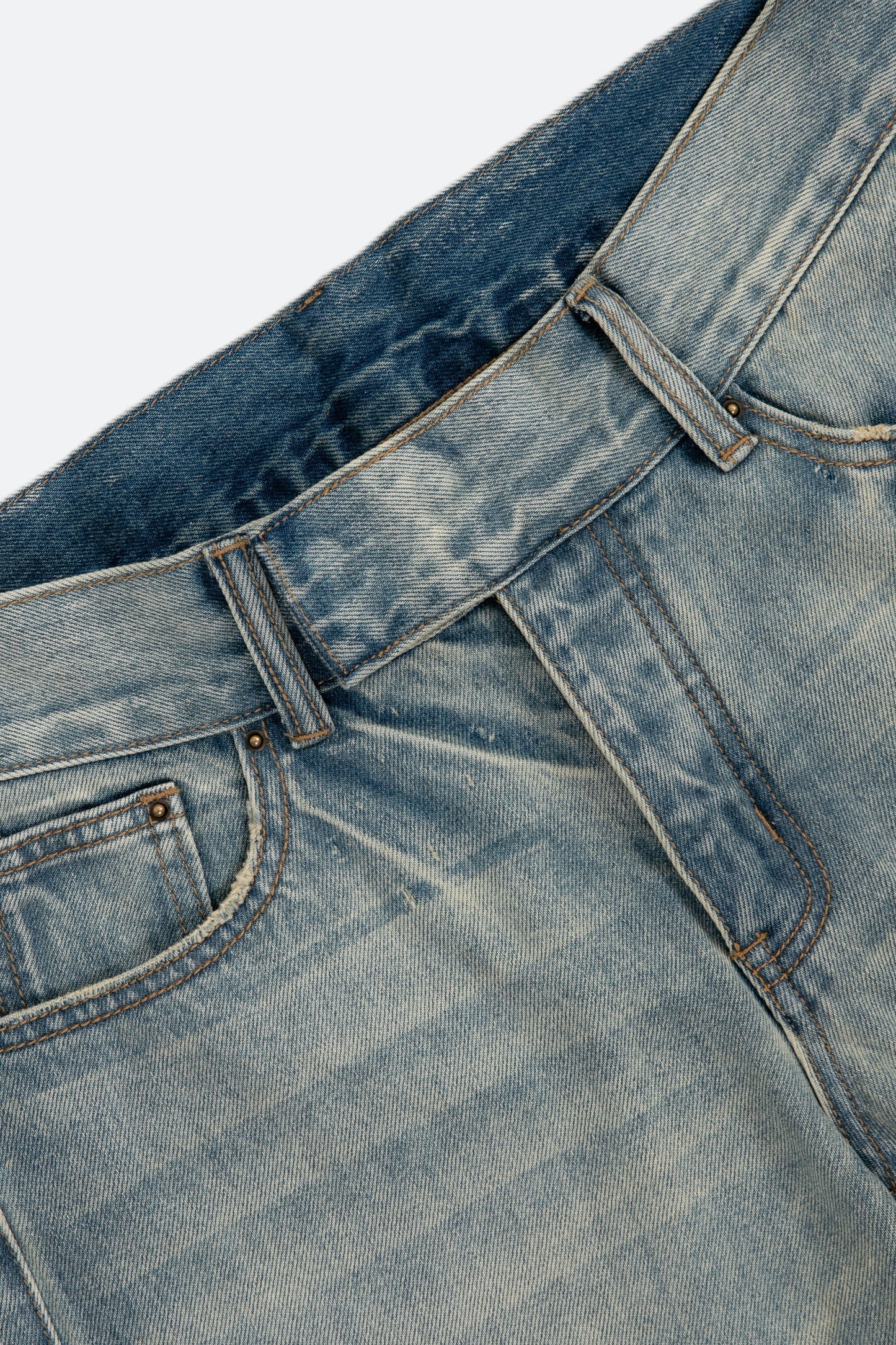 D53 Straight Denim - Blue