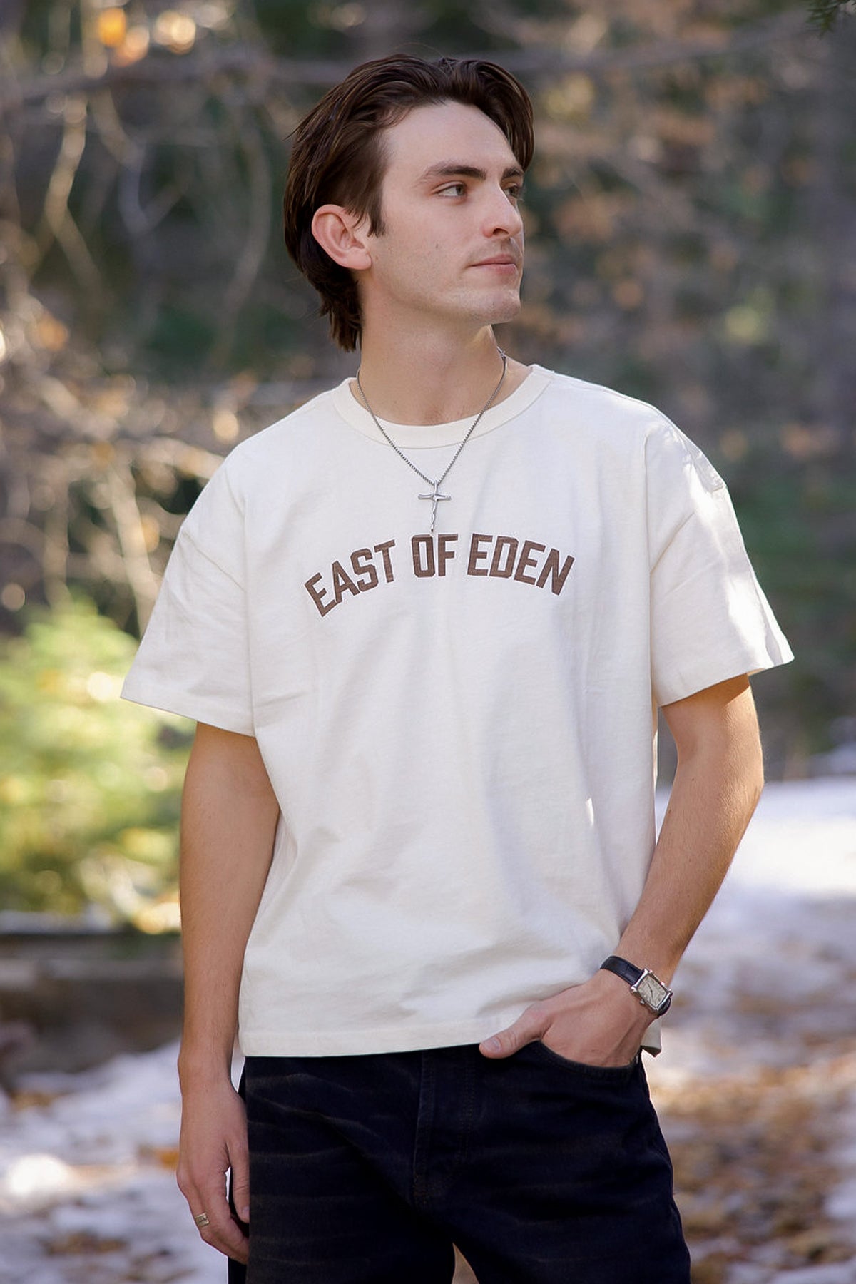 East of Eden Tee - Off White