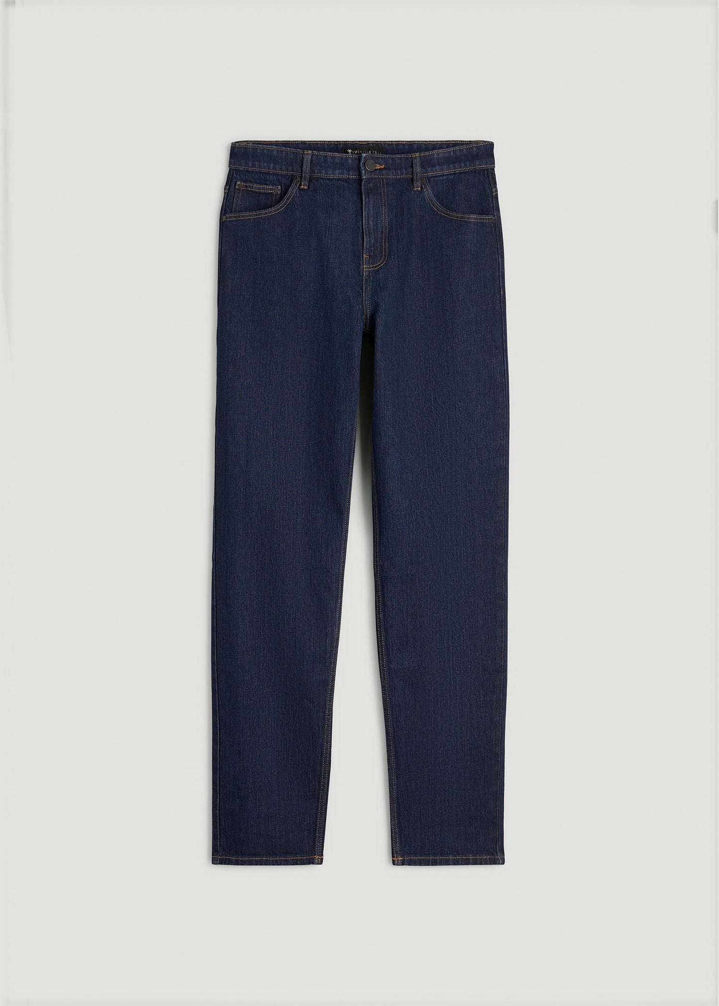 MILO Relaxed Tapered Fit Jeans for Tall Men in Deep Indigo Wash