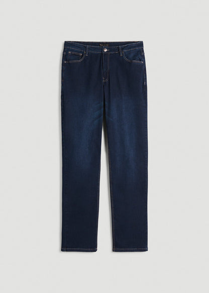 Mason Relaxed Fit Jeans for Tall Men in Blue Steel