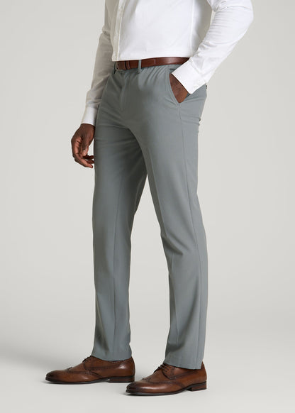 Suit Separates Pants for Tall Men in Stark Grey