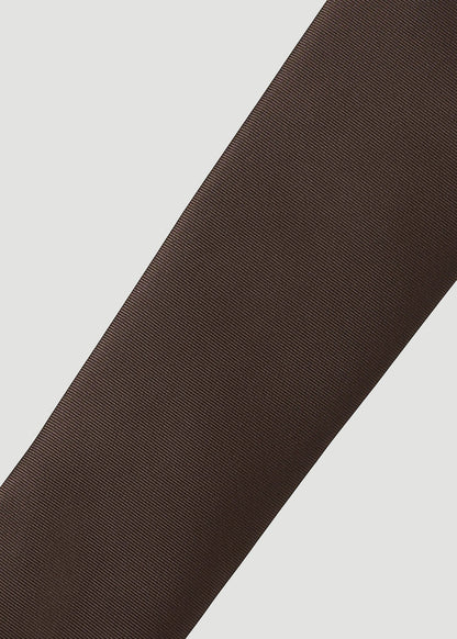 Dress Ties for Tall Men in Espresso