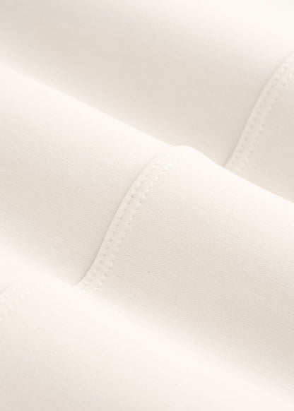 Soft Motion Wide Leg Ultra High Rise Pant for Tall Women in Pearl