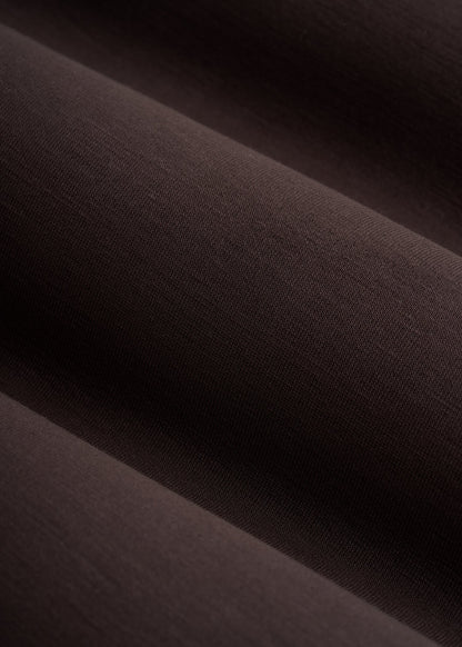 Soft Motion Pleated Wide Leg Pant for Tall Women in Espresso