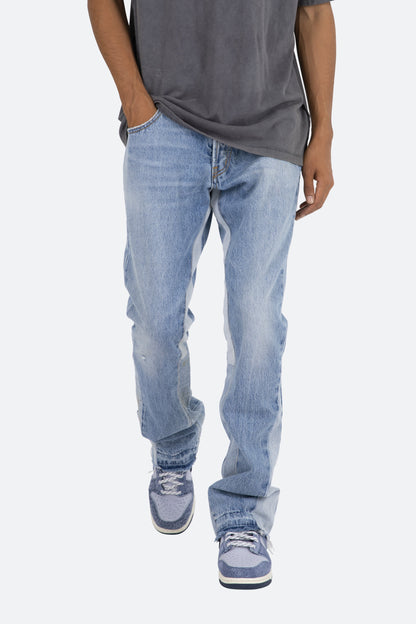 B221 Flare Denim - Blue