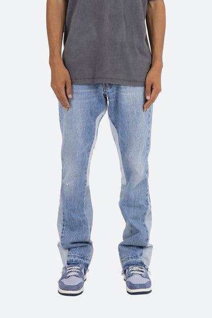 B221 Flare Denim - Blue