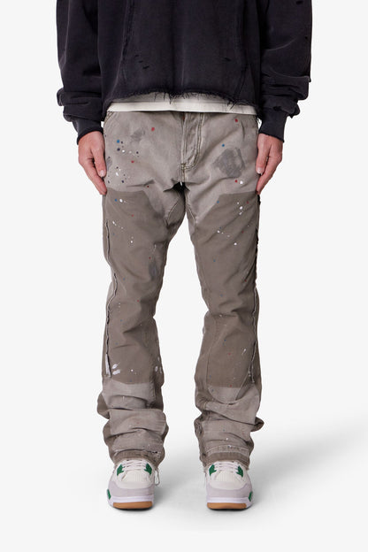 B243 Flare Denim - Slate