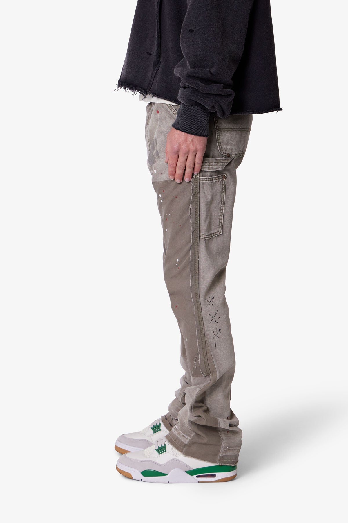 B243 Flare Denim - Slate