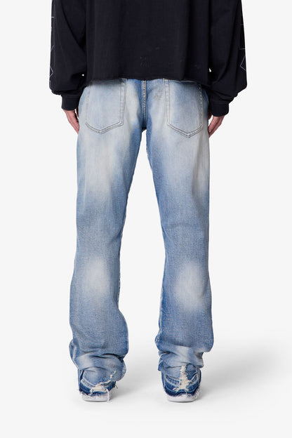 B484 Flare Denim - Blue