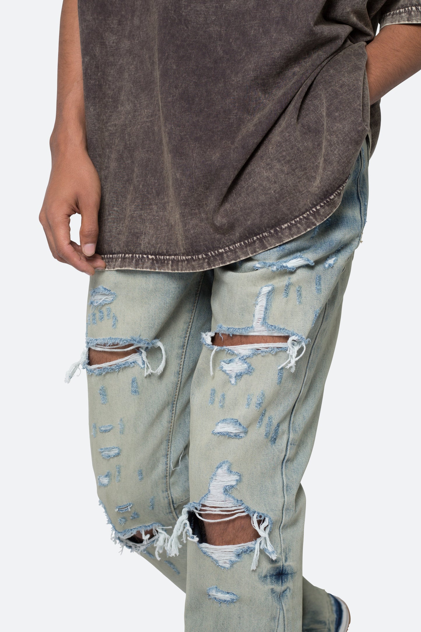 B568 Flare Denim - Vintage Blue