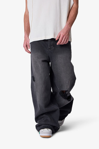 Baggy Rave Denim - Vintage Black