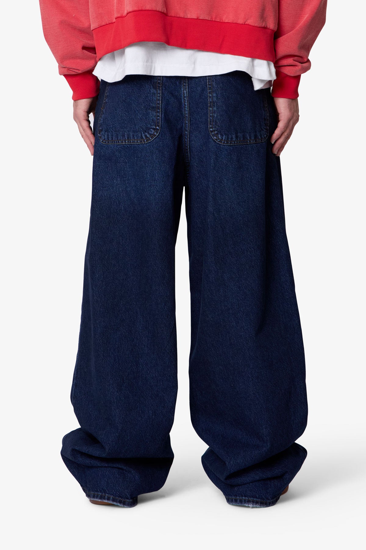 Baggy Rave Denim - Washed Dark Blue