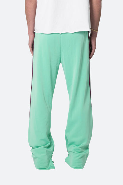 Bent Tape Track Pants - Green