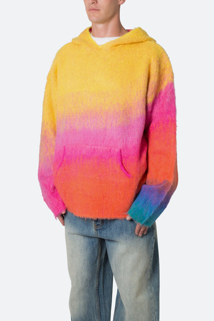 Brushed Gradient Hoodie - Multi