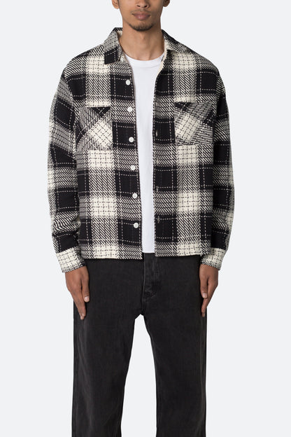 Classic Flannel Shirt - Black