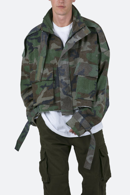 Cropped M65 Jacket - Camo