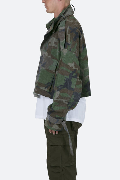 Cropped M65 Jacket - Camo