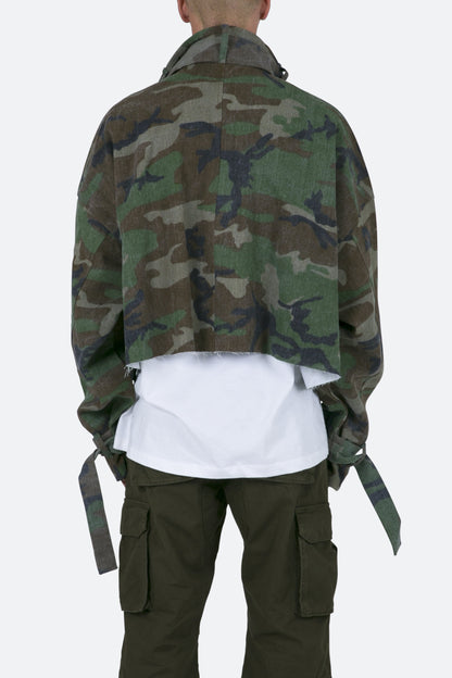 Cropped M65 Jacket - Camo