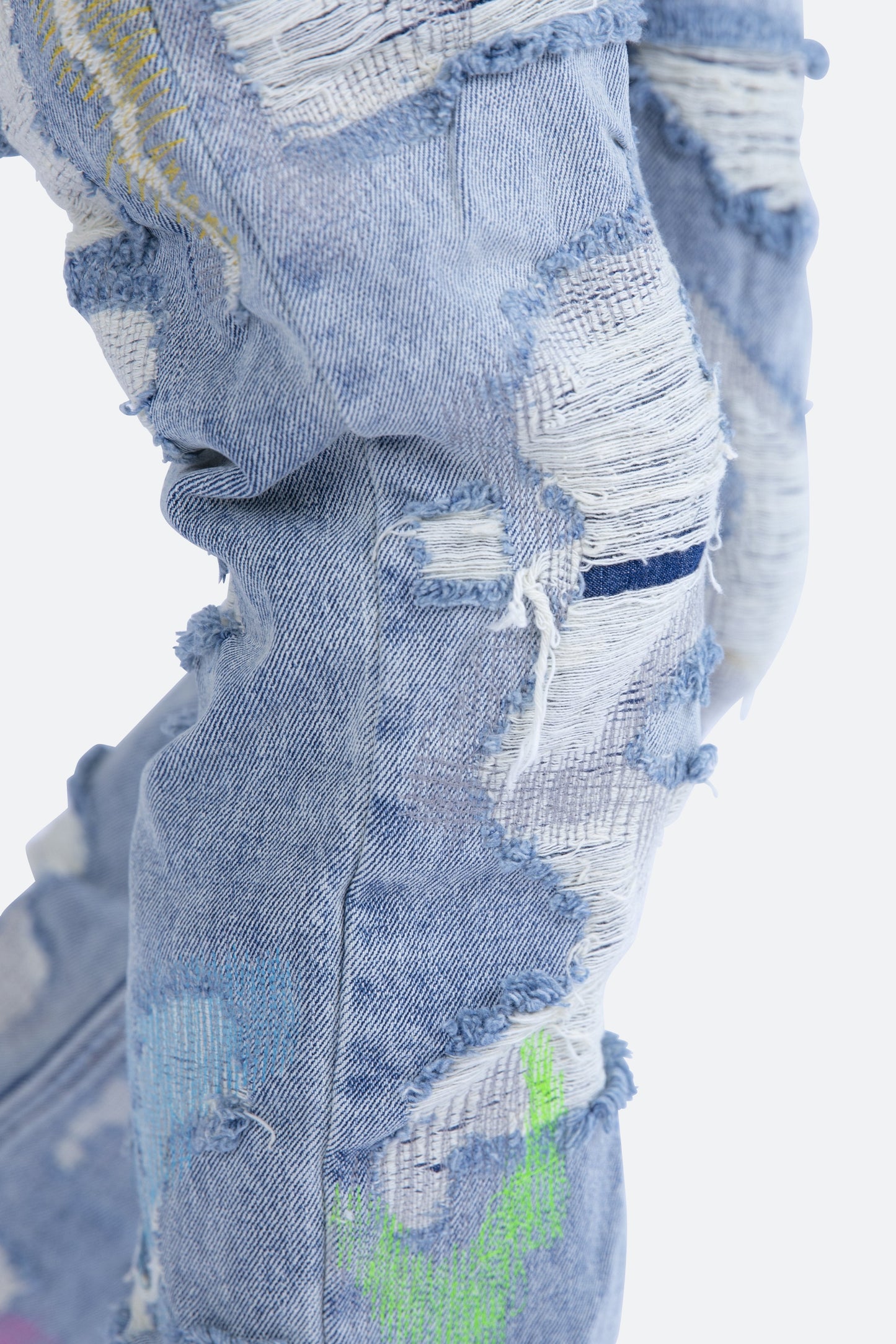 D276 Straight Denim - Blue