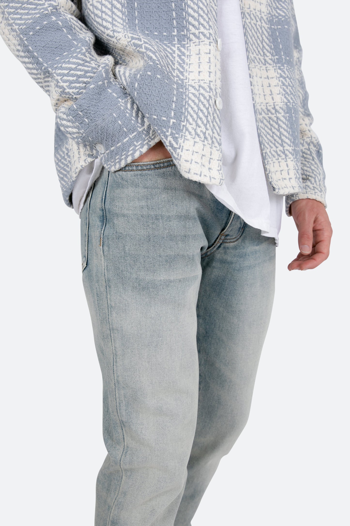 D53 Straight Denim - Blue