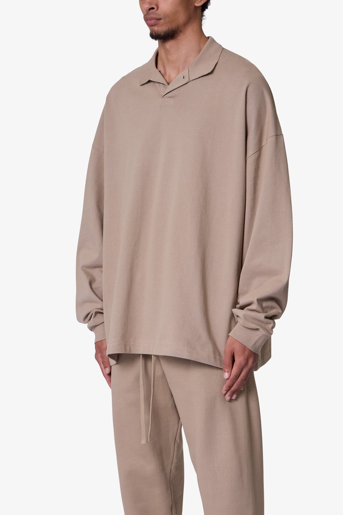 Every Day L/S Polo - Earth