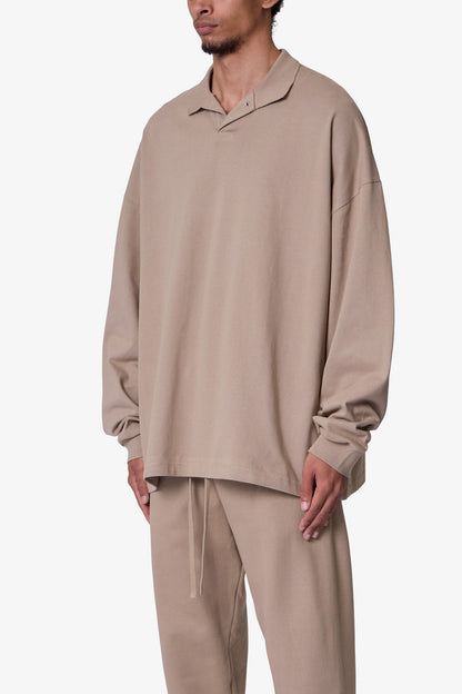 Every Day L/S Polo - Earth