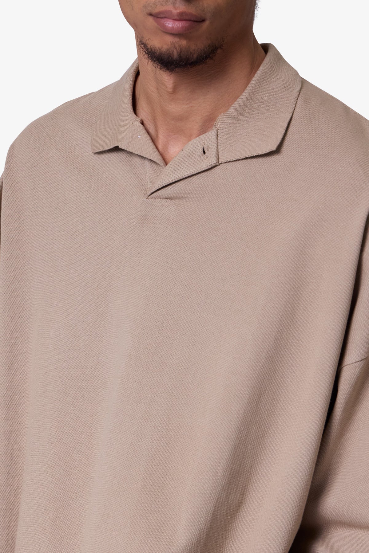 Every Day L/S Polo - Earth