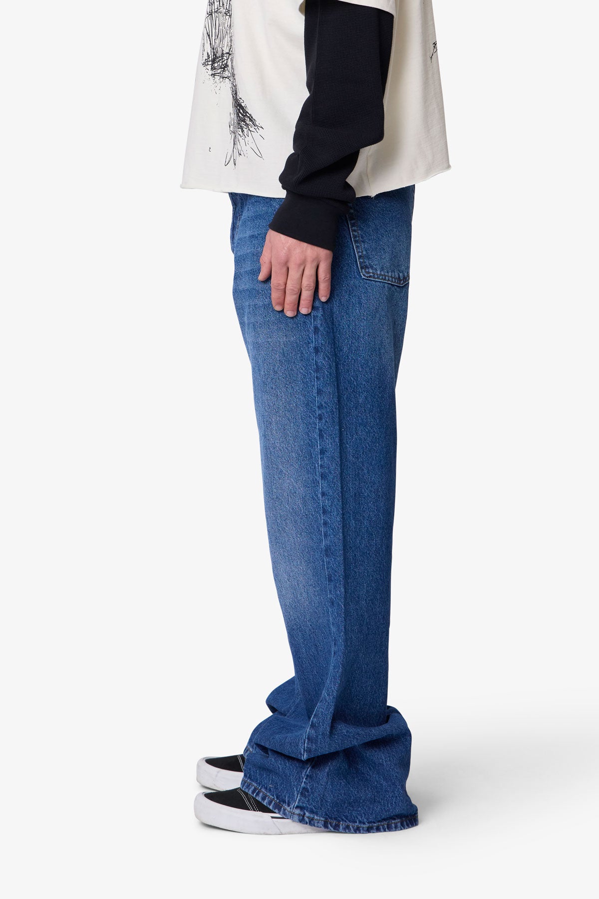 Kick Flare Denim - Blue
