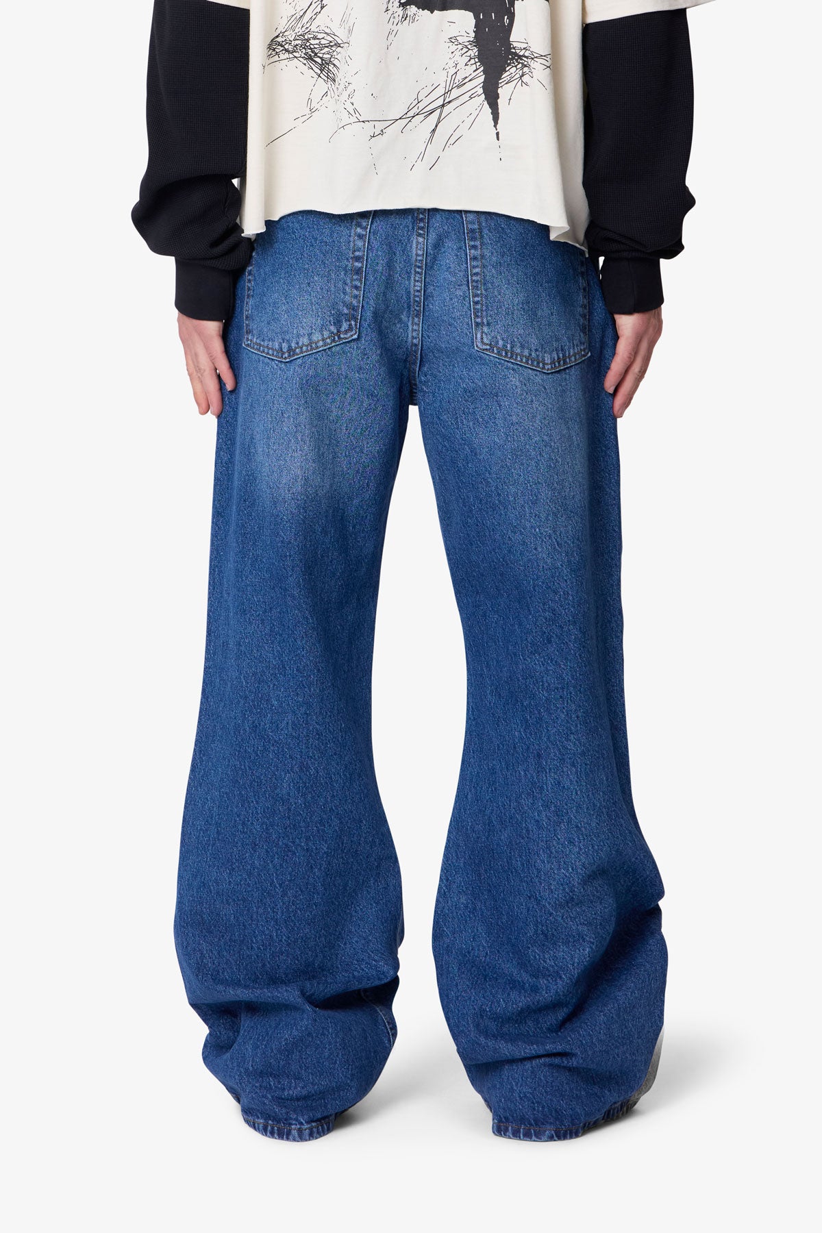 Kick Flare Denim - Blue
