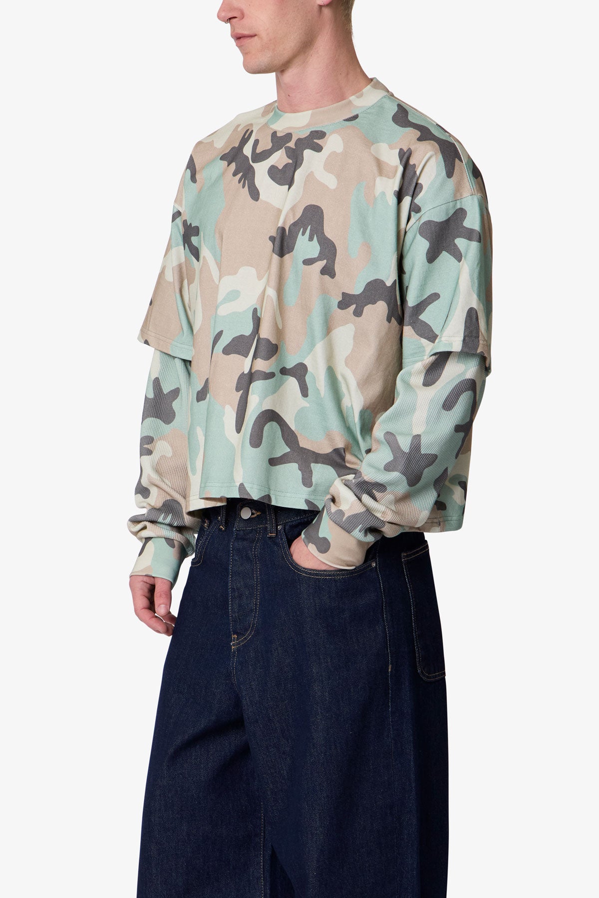 Layered Thermal L/S Tee - Camo