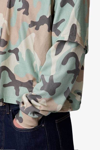 Layered Thermal L/S Tee - Camo