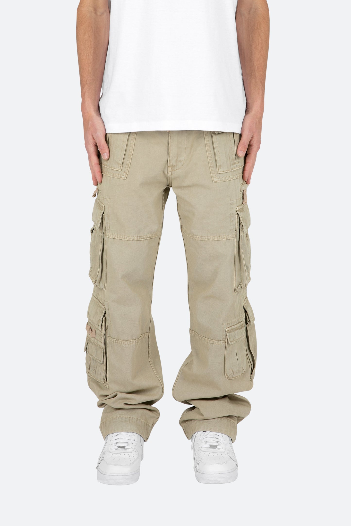 Military Cargo Pants - Brown