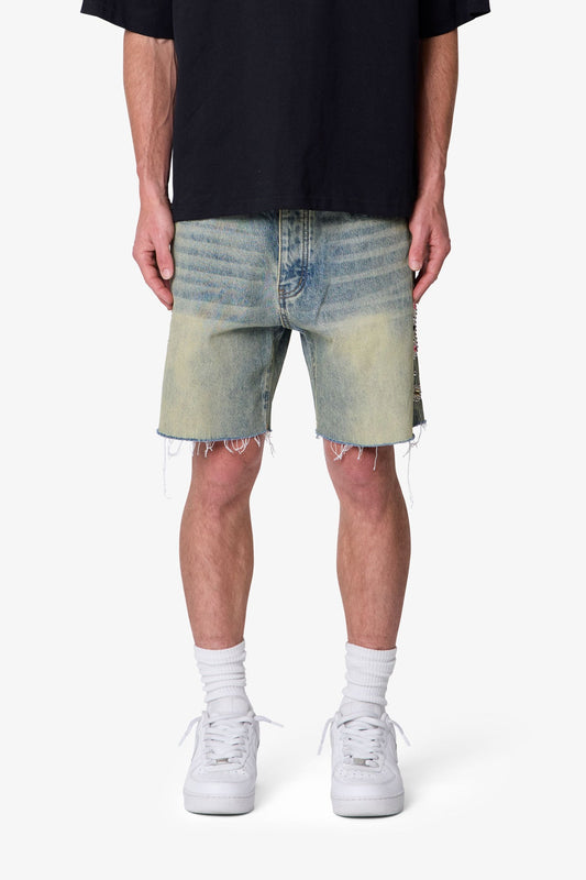 Mojave Denim Shorts - Vintage Blue