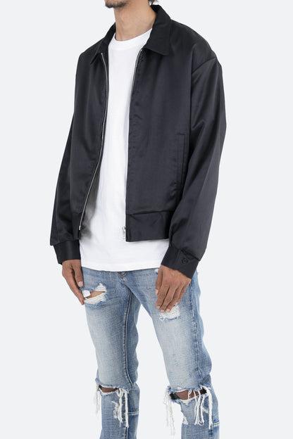 Oilers Lightweight Jacket - Black
