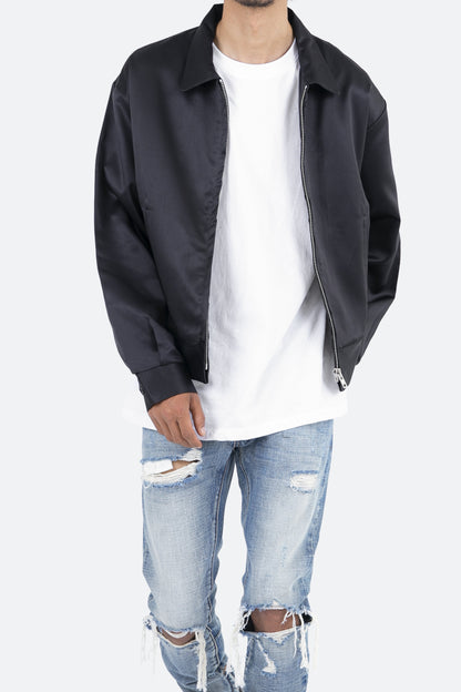Oilers Lightweight Jacket - Black