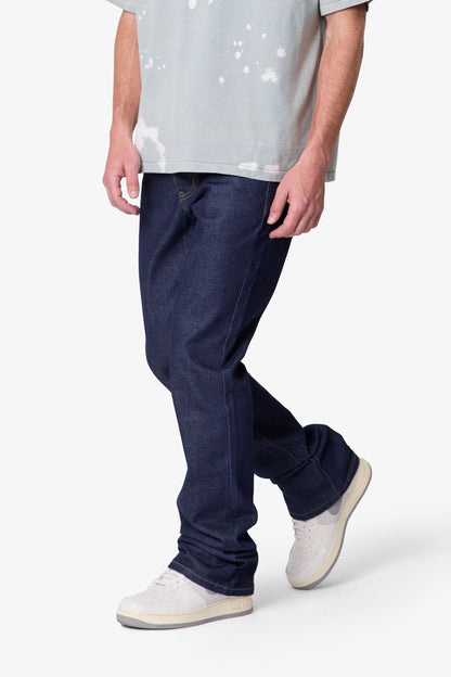 Raw Bootcut Denim - Rinsed Indigo