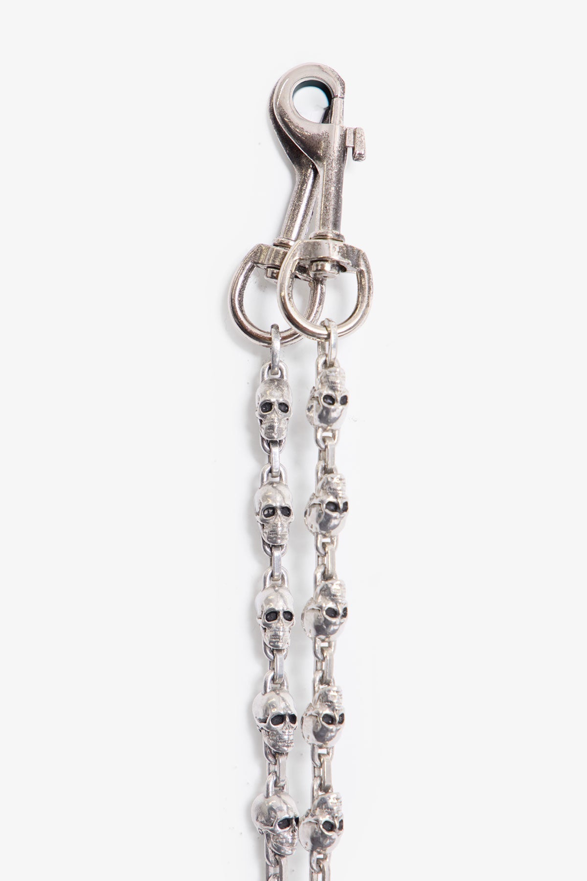 Skull Wallet Chain - Silver