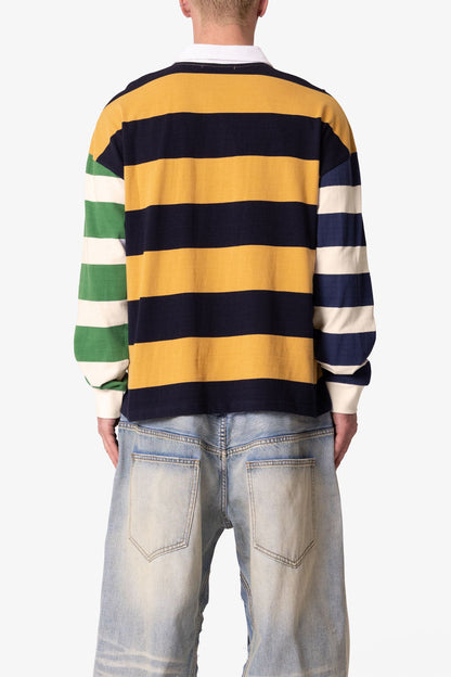 Striped Rugby L/S Shirt - Multi