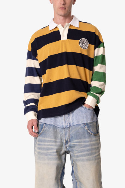 Striped Rugby L/S Shirt - Multi