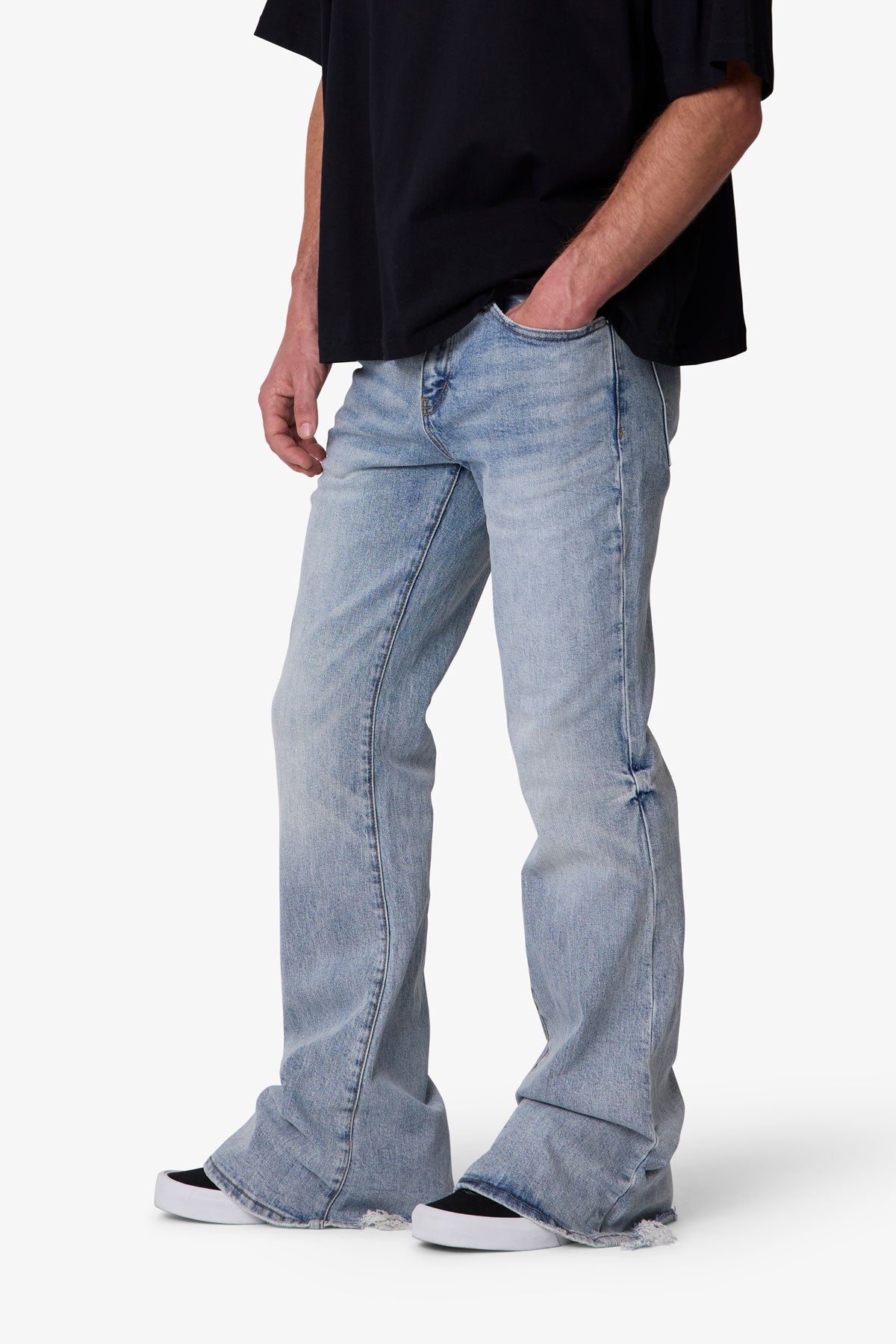 Super Flare Denim - Light Blue