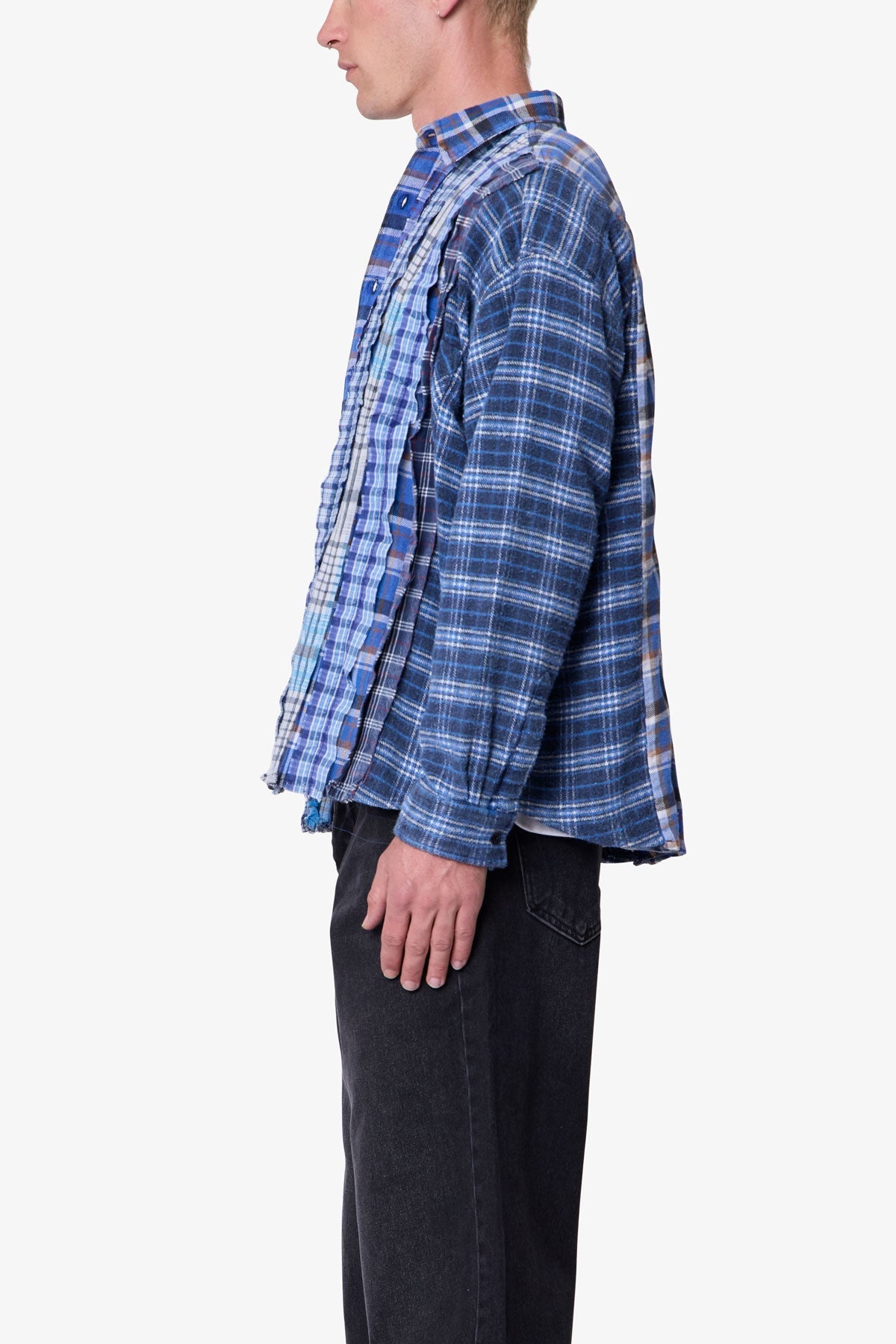 Tuxedo Vintage Flannel Shirt - Blue/Multi