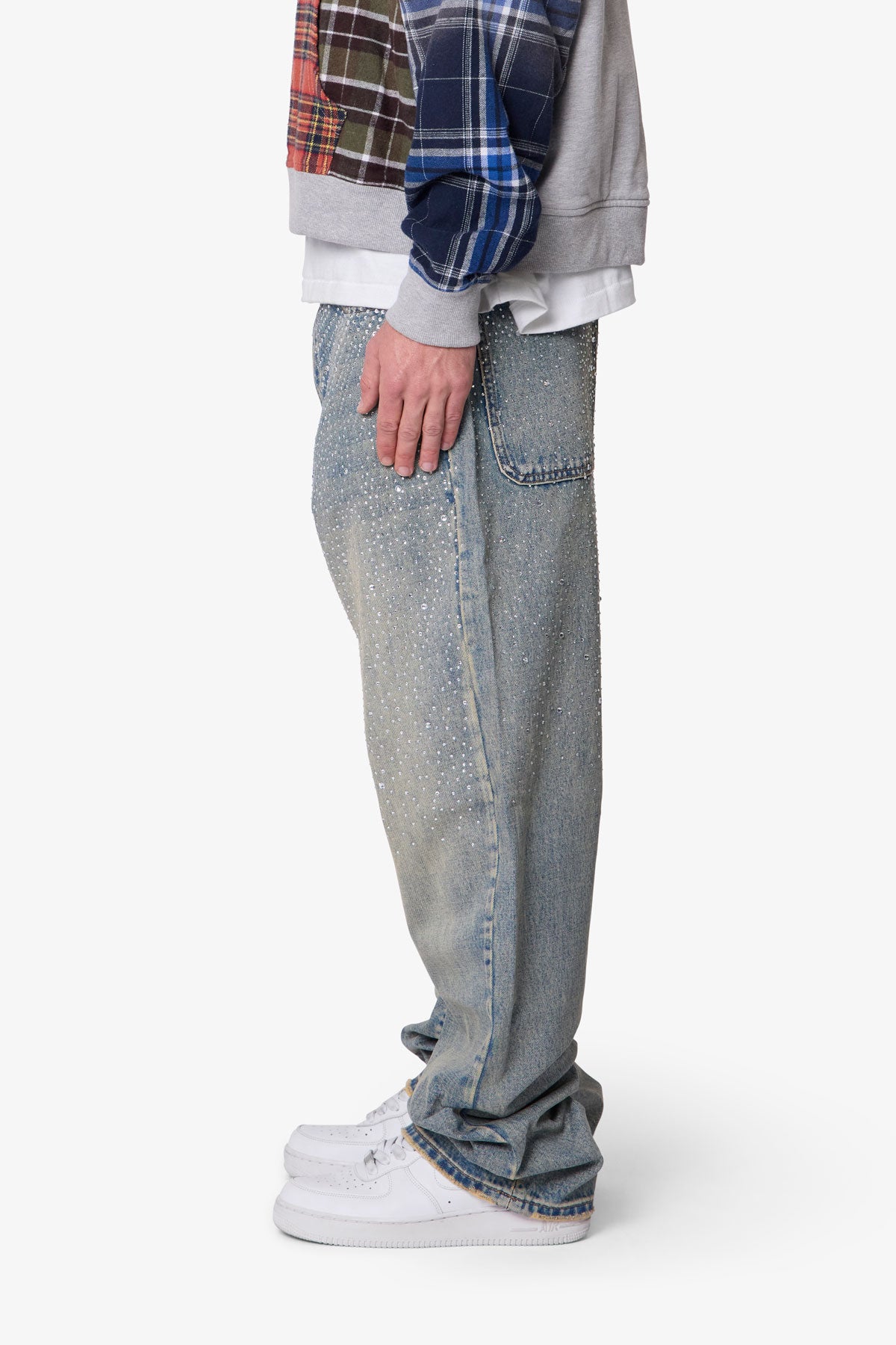 Ultra Baggy Gem Denim - Blue