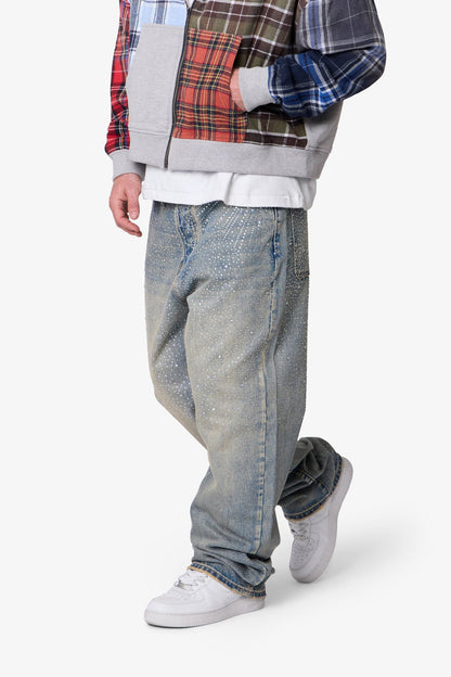 Ultra Baggy Gem Denim - Blue