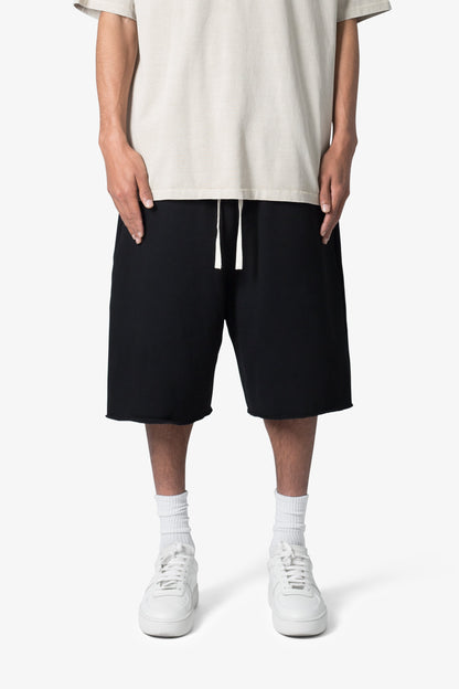 Ultra Baggy Sweatshorts - Black