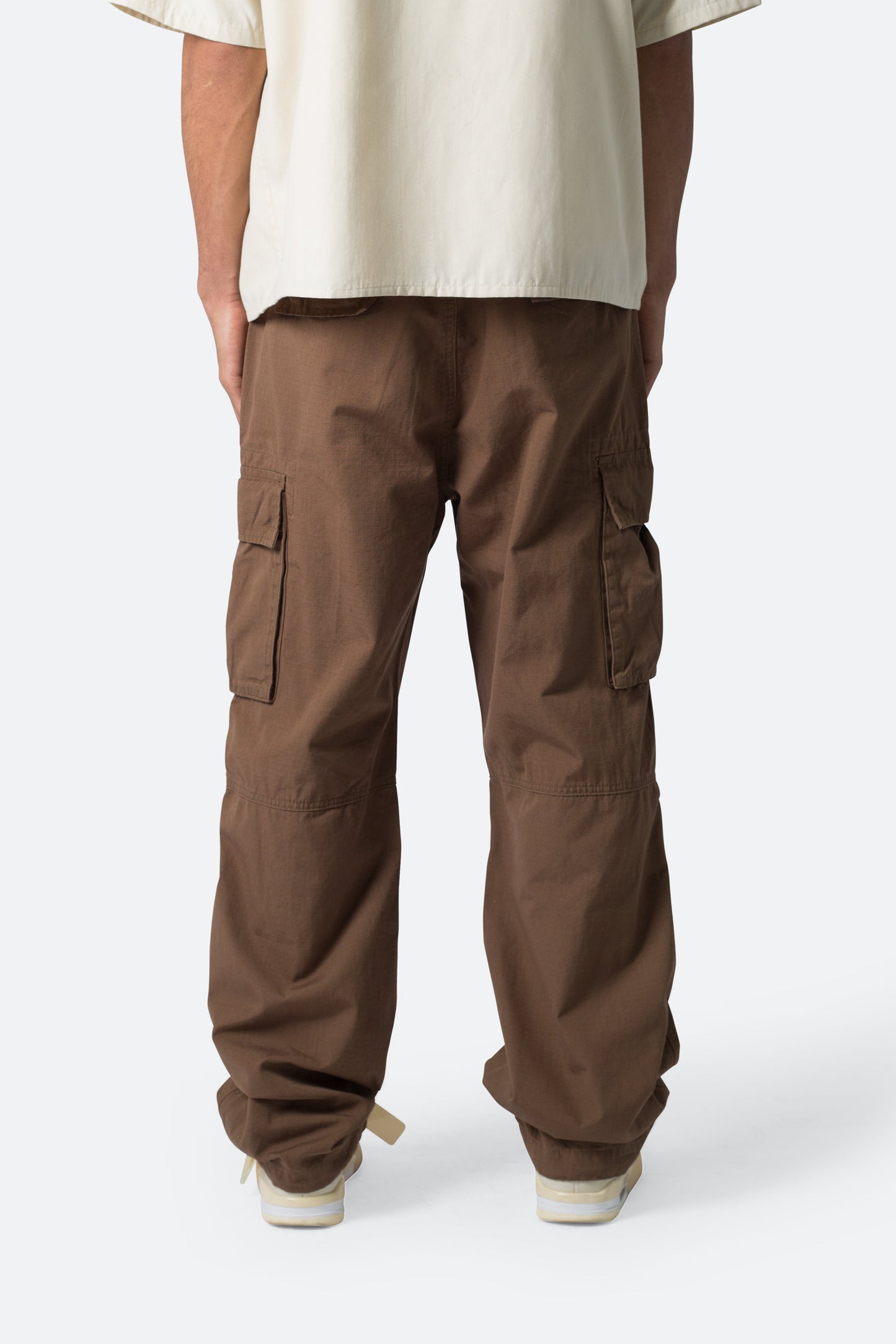 Ultra Baggy Vintage Cargo Pants - Brown