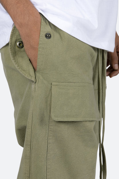Utility Cargo Pants - Olive