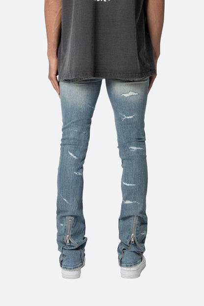 X503 Convertible Skinny Denim - Blue
