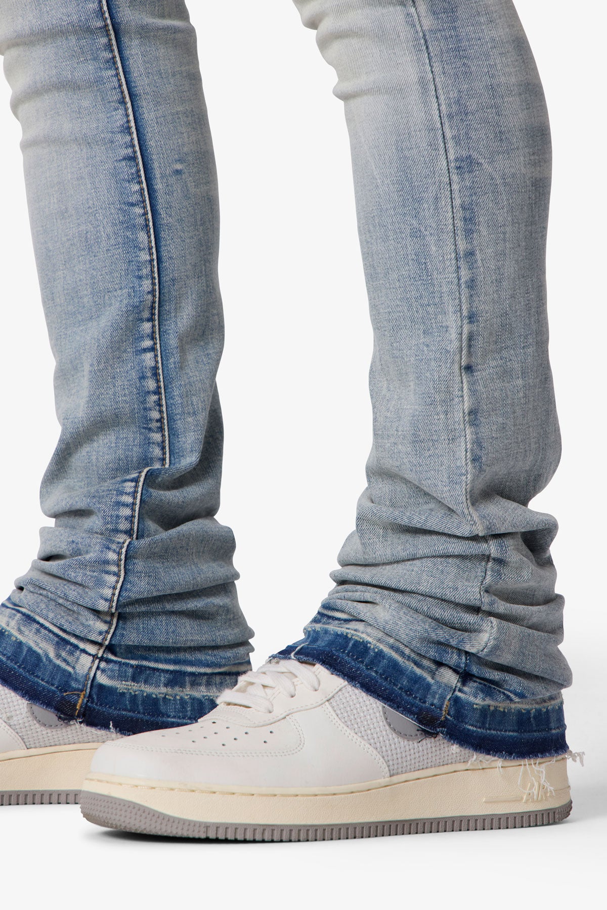 X514 Skinny Stacked Denim - Medium Blue